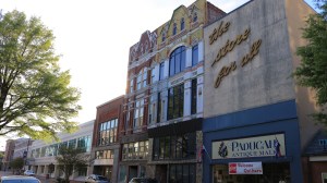 A scene of Downtown Paducah during QuiltWeek, a twice-yearly event organized by the American Quilters Society - Photo by Elijah McKenzie