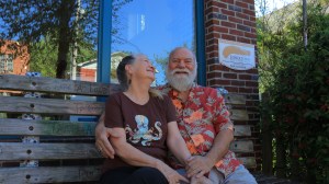 Char and Jay Downs, artists who reside in Paducah's Lowertown Arts District - Photo by Elijah McKenzie